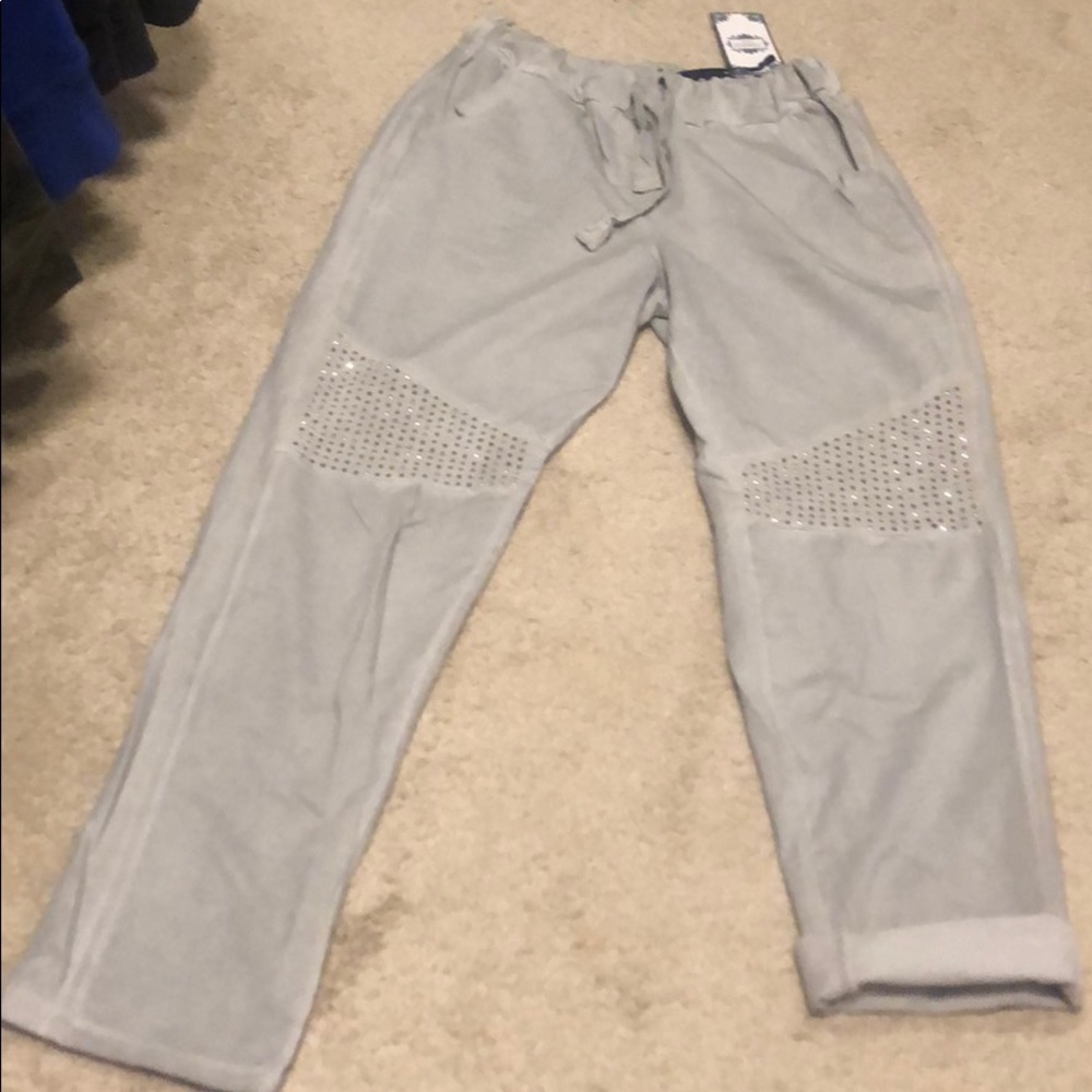 Nwt Tempp Paros pull on joggers size M
